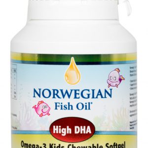 Norwegian Fish Oil Омега–3 Жевательные капсулы