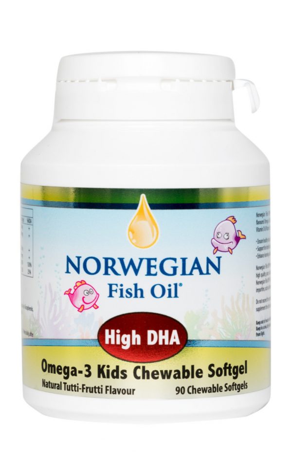 Norwegian Fish Oil Омега–3 Жевательные капсулы