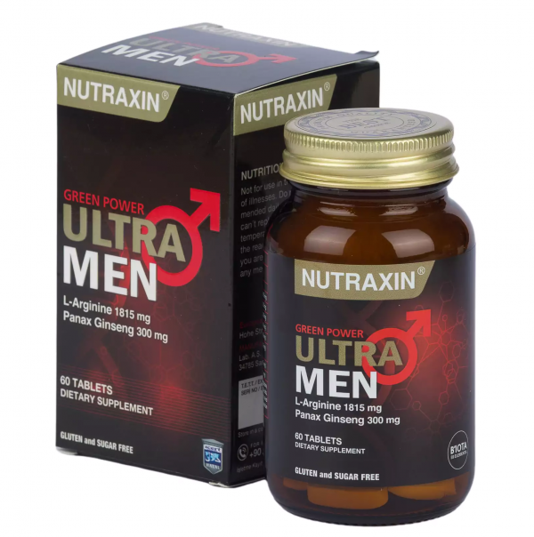 ULTRA MEN Nutraxin 60 таблеток