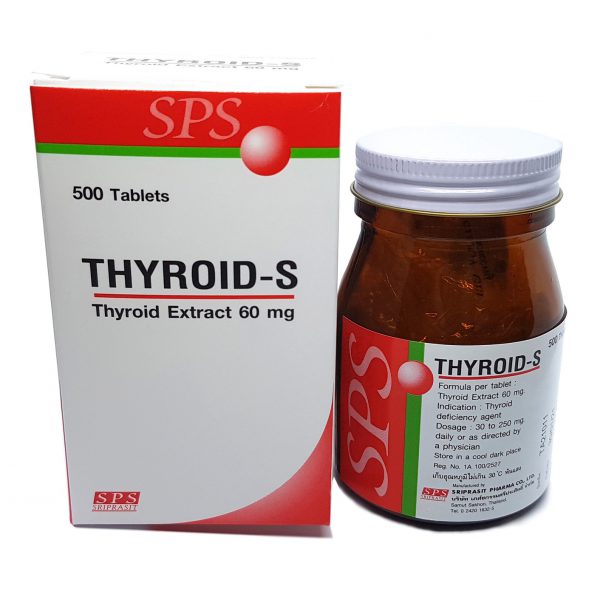 Thyroid-S 60 мг N500 таблетки
